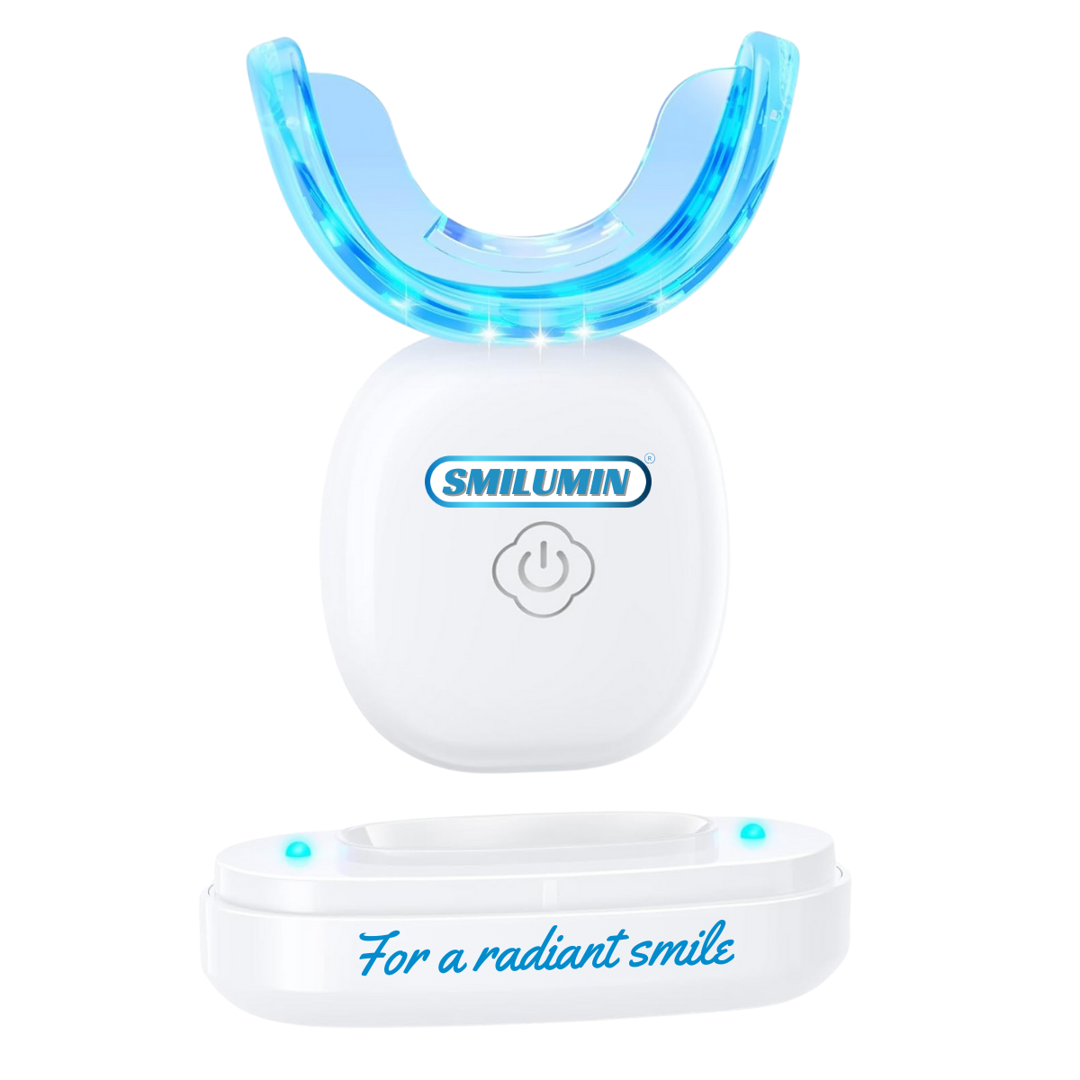 Smilumin – Kit de cuidados dentários com luz LED e tiras