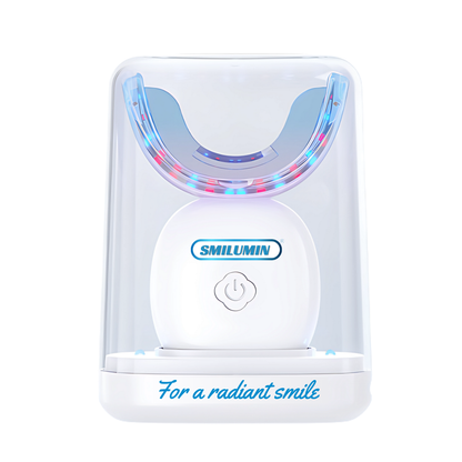 Smilumin – Kit de cuidados dentários com luz LED e tiras