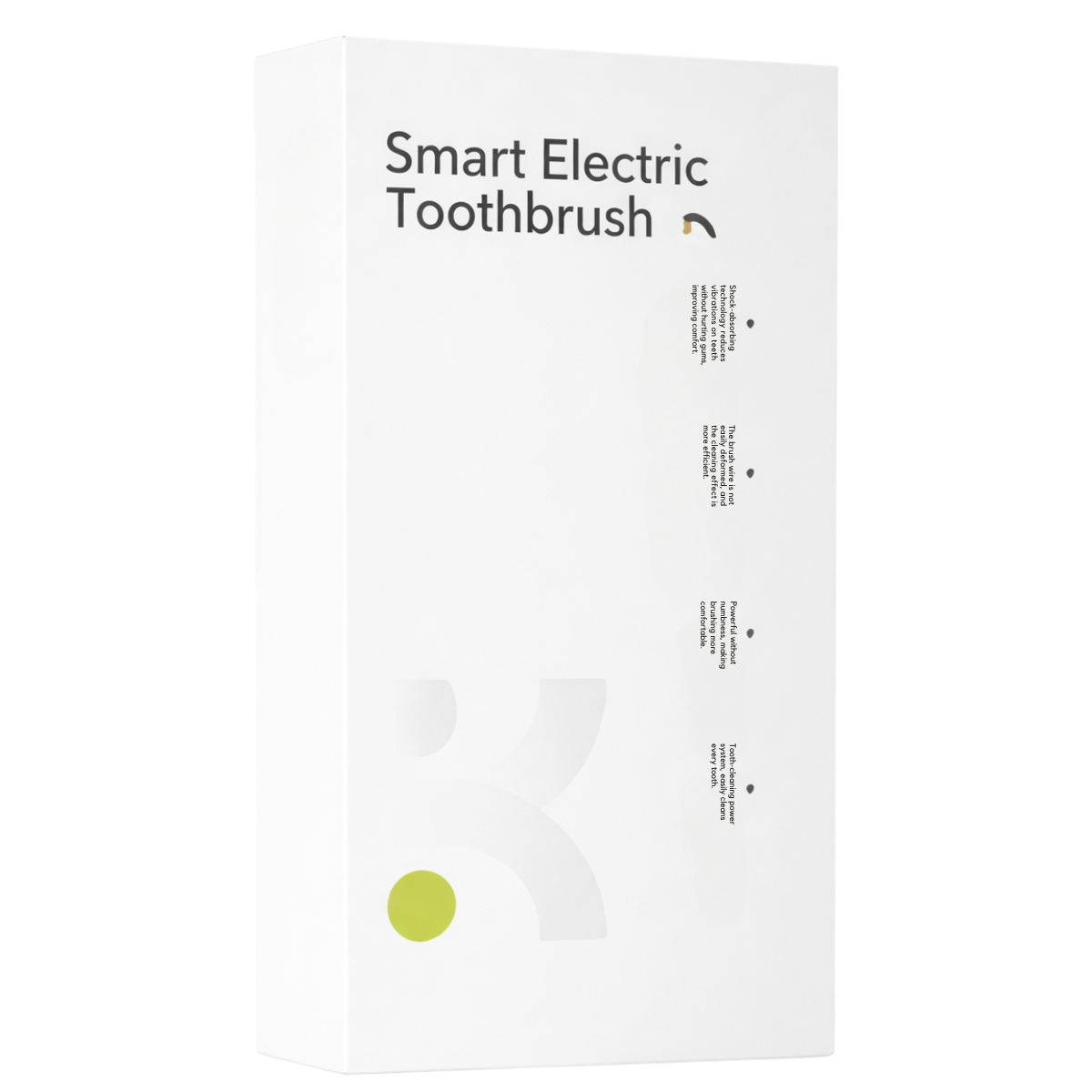 Elektrická zubná kefka čierna s UV sterilizátorom + 2 hlavice