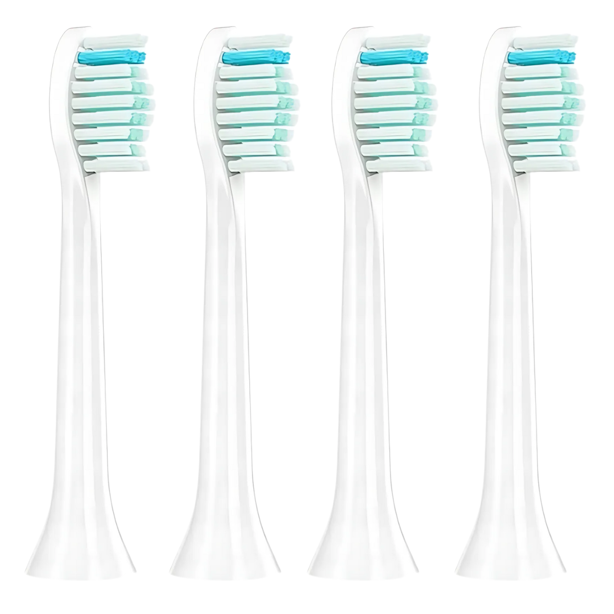 Conjunto de 12 Cabeças Compatíveis para Escovas de Dentes Philips Sonicare - P-HX-6064/P-HX-3014